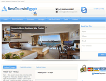 Tablet Screenshot of besttoursinegypt.com